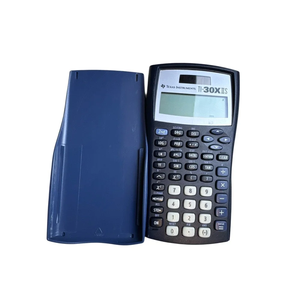 Texas Instruments TI-30XIIS Scientific Calculator With Cover Navy Blue‎